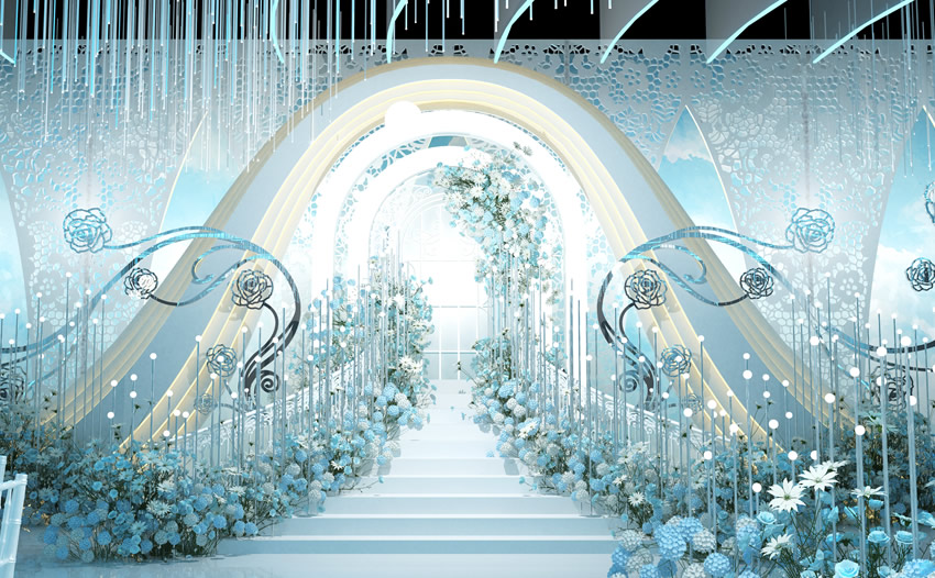 秀洲釡香烙馍村水晶厅效果展示